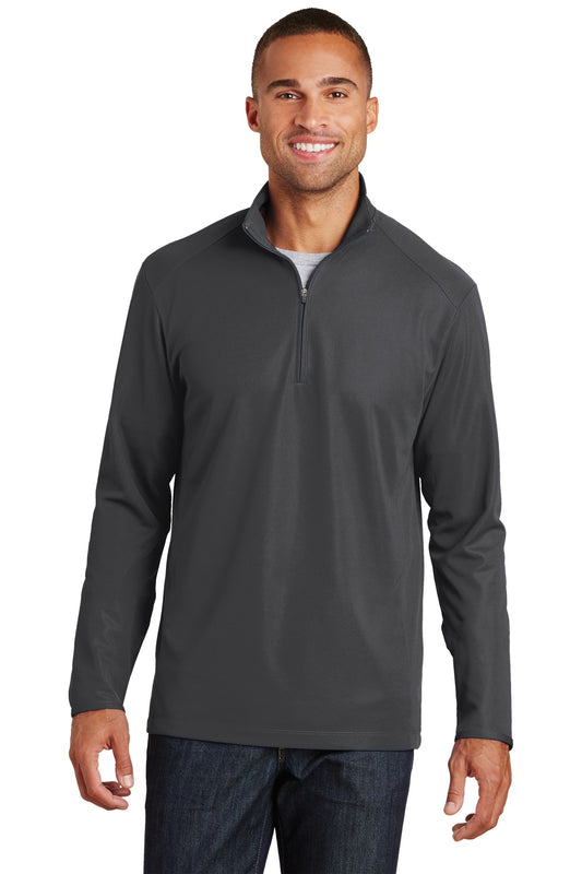 Port Authority- Port Authority® Pinpoint Mesh 1/2-Zip. K806-Medtech- 1