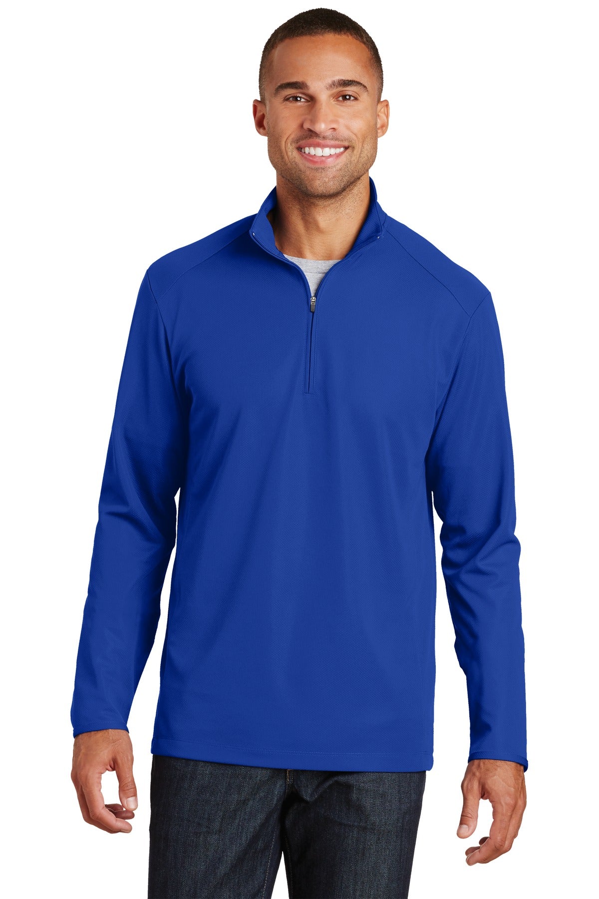 Port Authority- Port Authority® Pinpoint Mesh 1/2-Zip. K806-Medtech- 4
