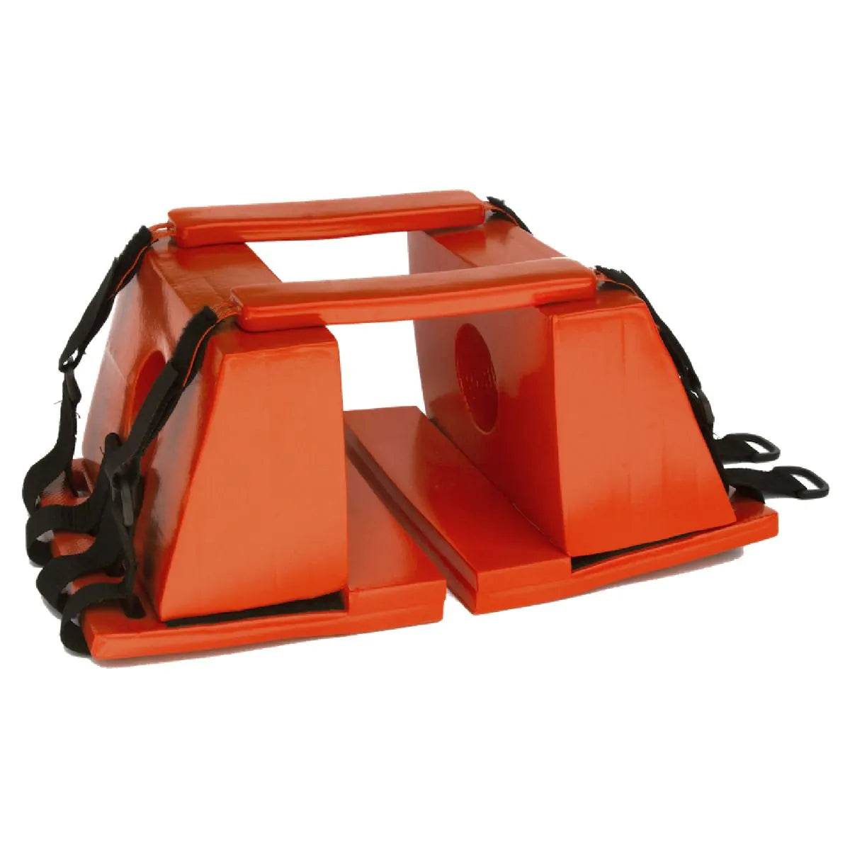 Kemp USA-Kemp USA Scoop Stretcher Head Immobilizer, Orange-MedTech-2