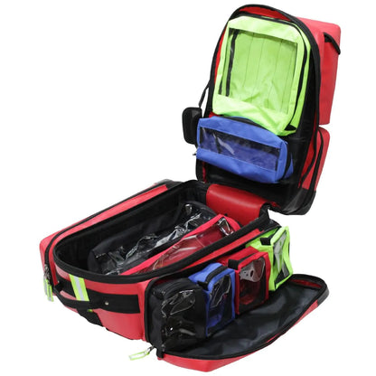 Kemp USA-Kemp USA Tarpaulin Fluid-Resistant Ultimate EMS Backpack-MedTech-9