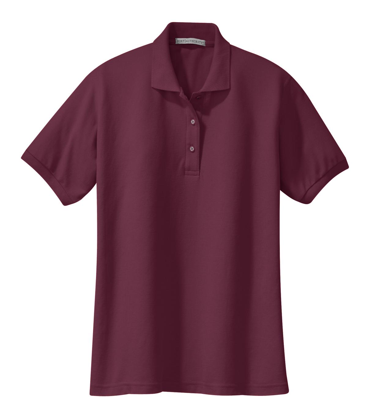 Port Authority Women's Silk Touch Polo.  L500