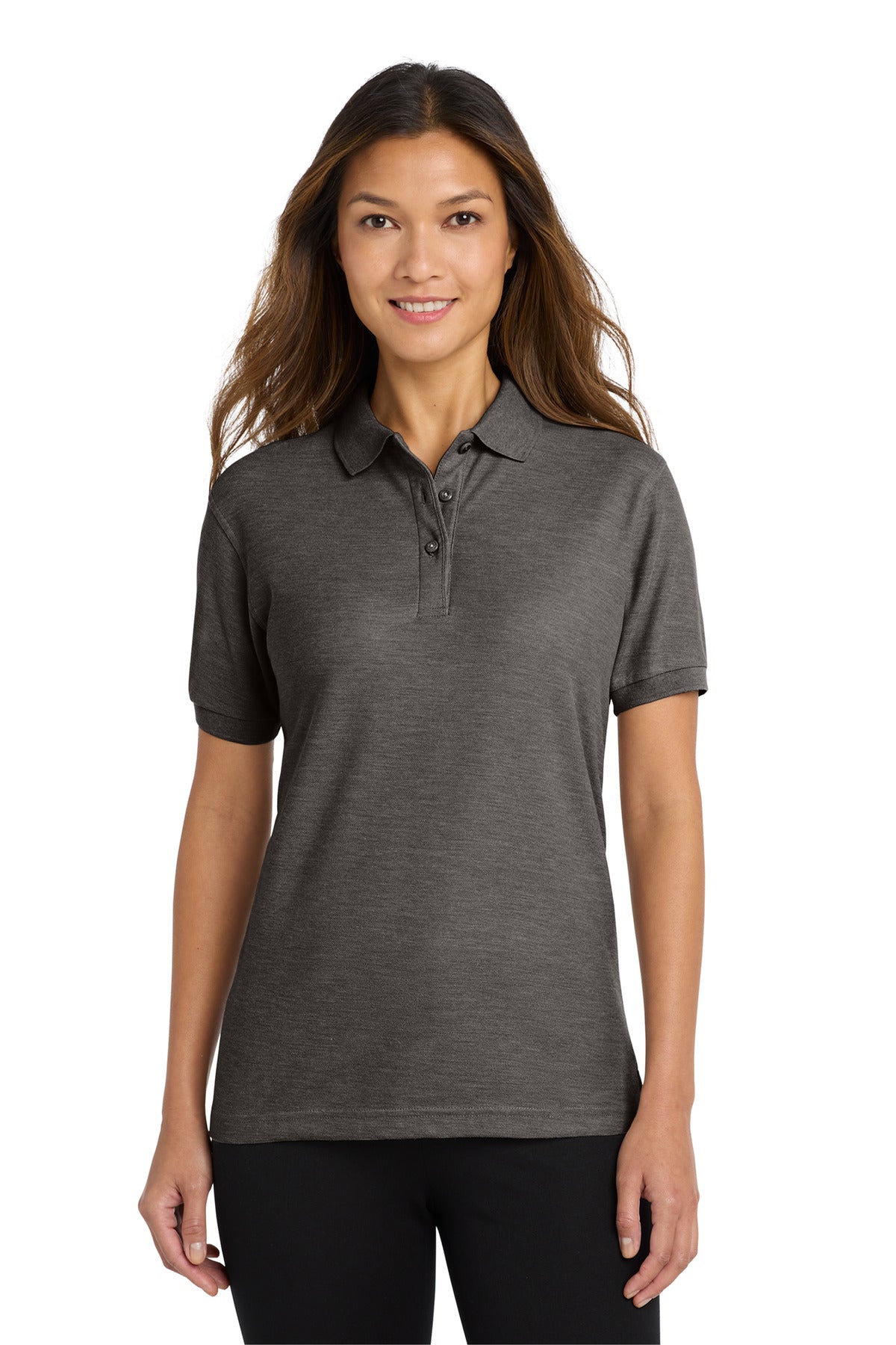 Port Authority Women's Silk Touch Polo.  L500