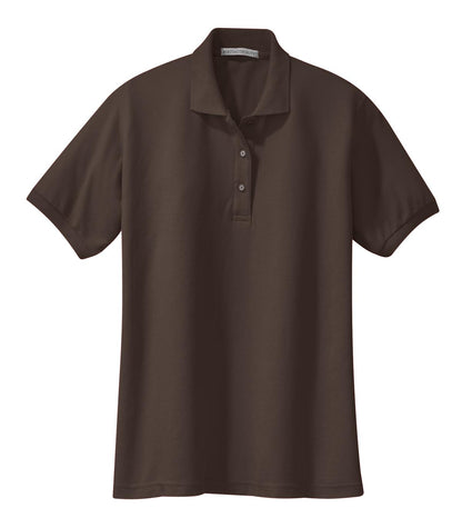 Port Authority Women's Silk Touch Polo.  L500
