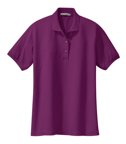 Port Authority Women's Silk Touch Polo.  L500