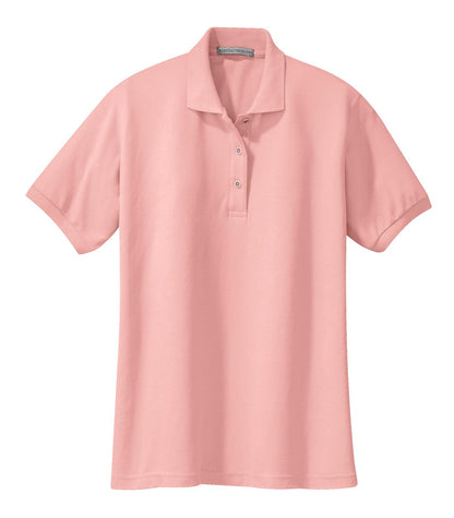 Port Authority Women's Silk Touch Polo.  L500