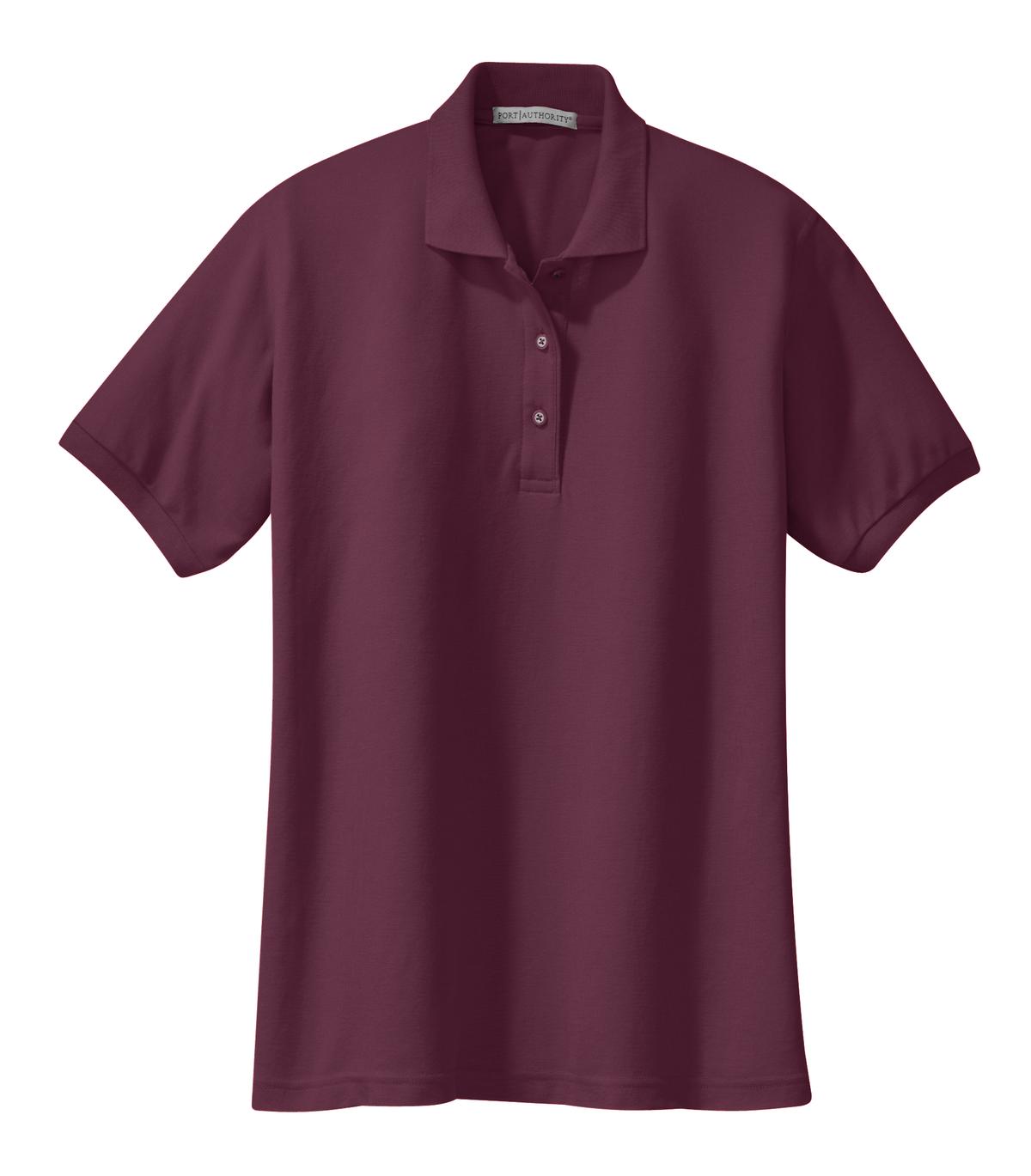 Port Authority Women's Silk Touch Polo.  L500