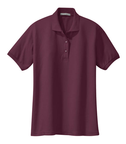 Port Authority Women's Silk Touch Polo.  L500