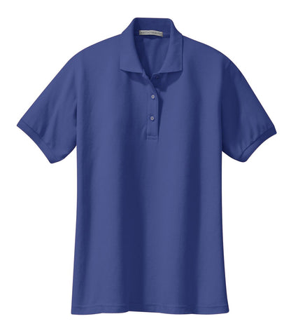 Port Authority Women's Silk Touch Polo.  L500