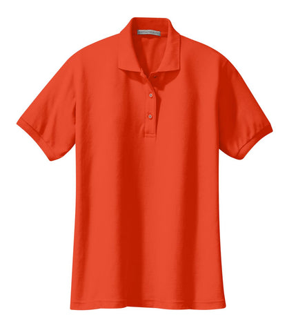 Port Authority Women's Silk Touch Polo.  L500