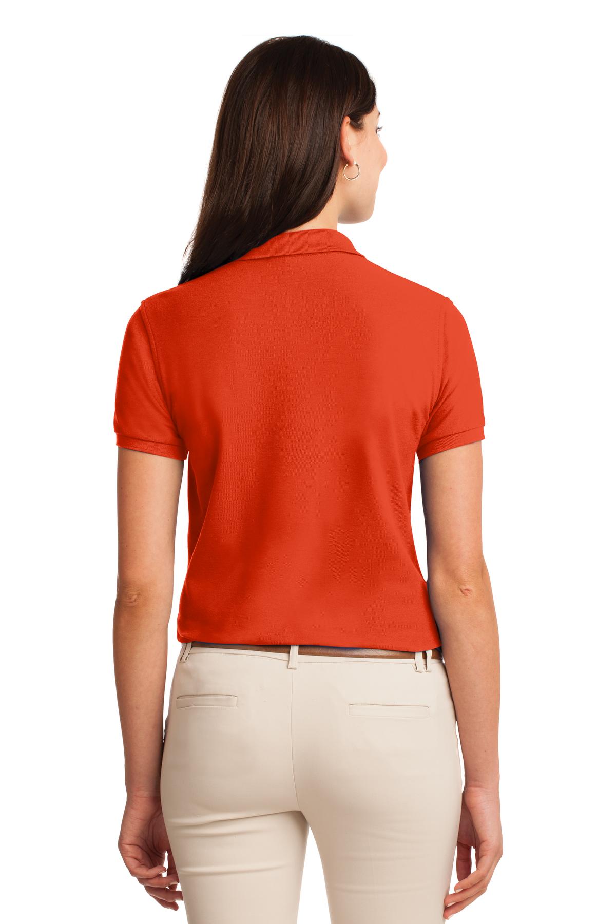 Port Authority Women's Silk Touch Polo.  L500