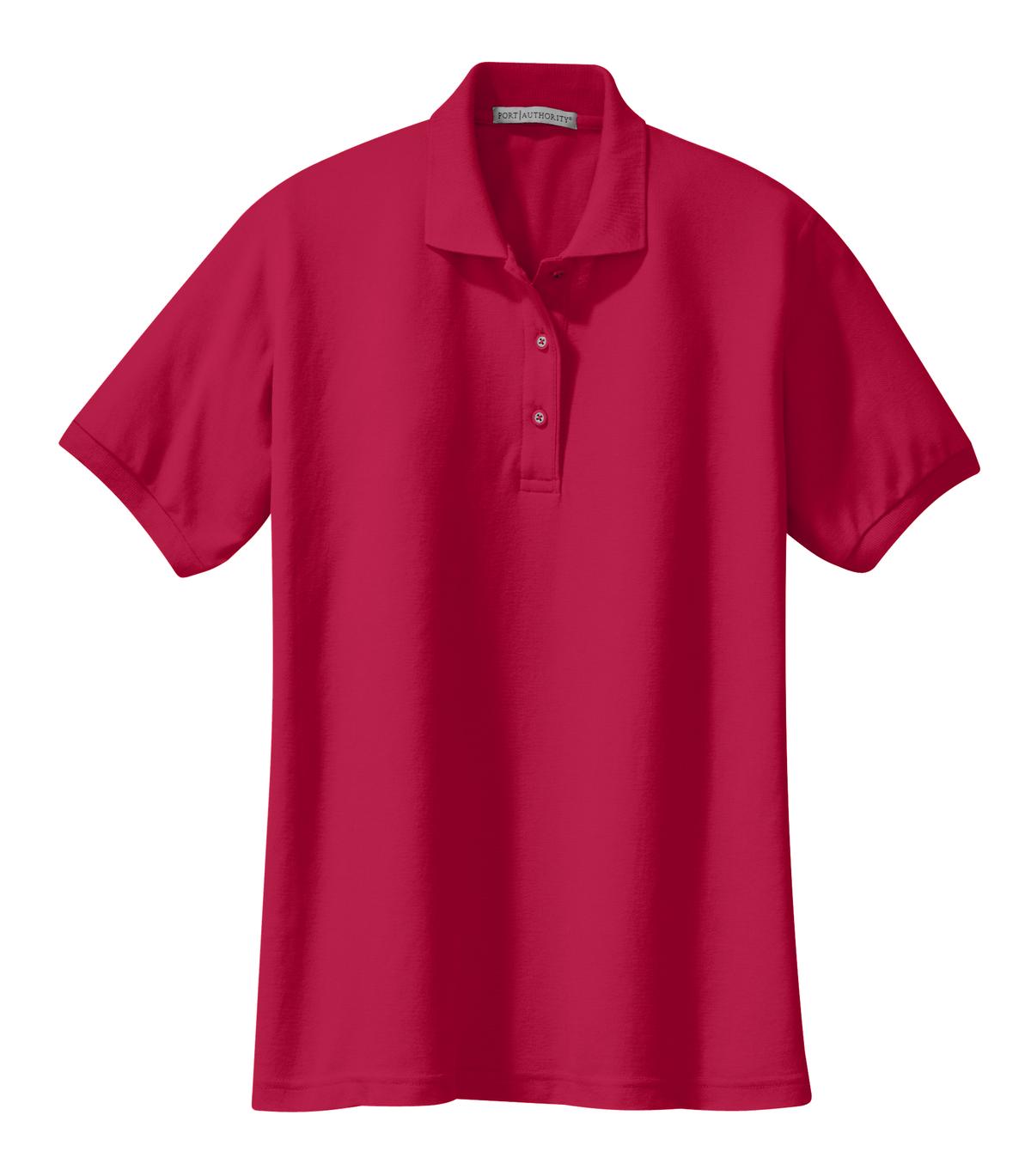 Port Authority Women's Silk Touch Polo.  L500