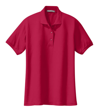 Port Authority Women's Silk Touch Polo.  L500