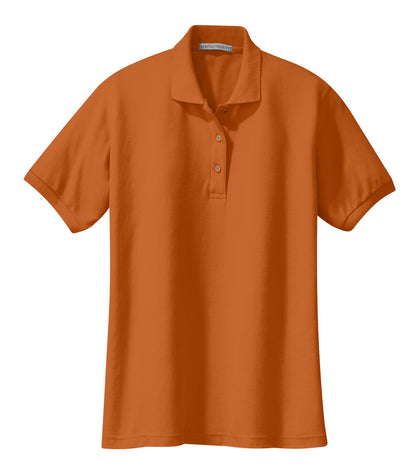 Port Authority Women's Silk Touch Polo.  L500