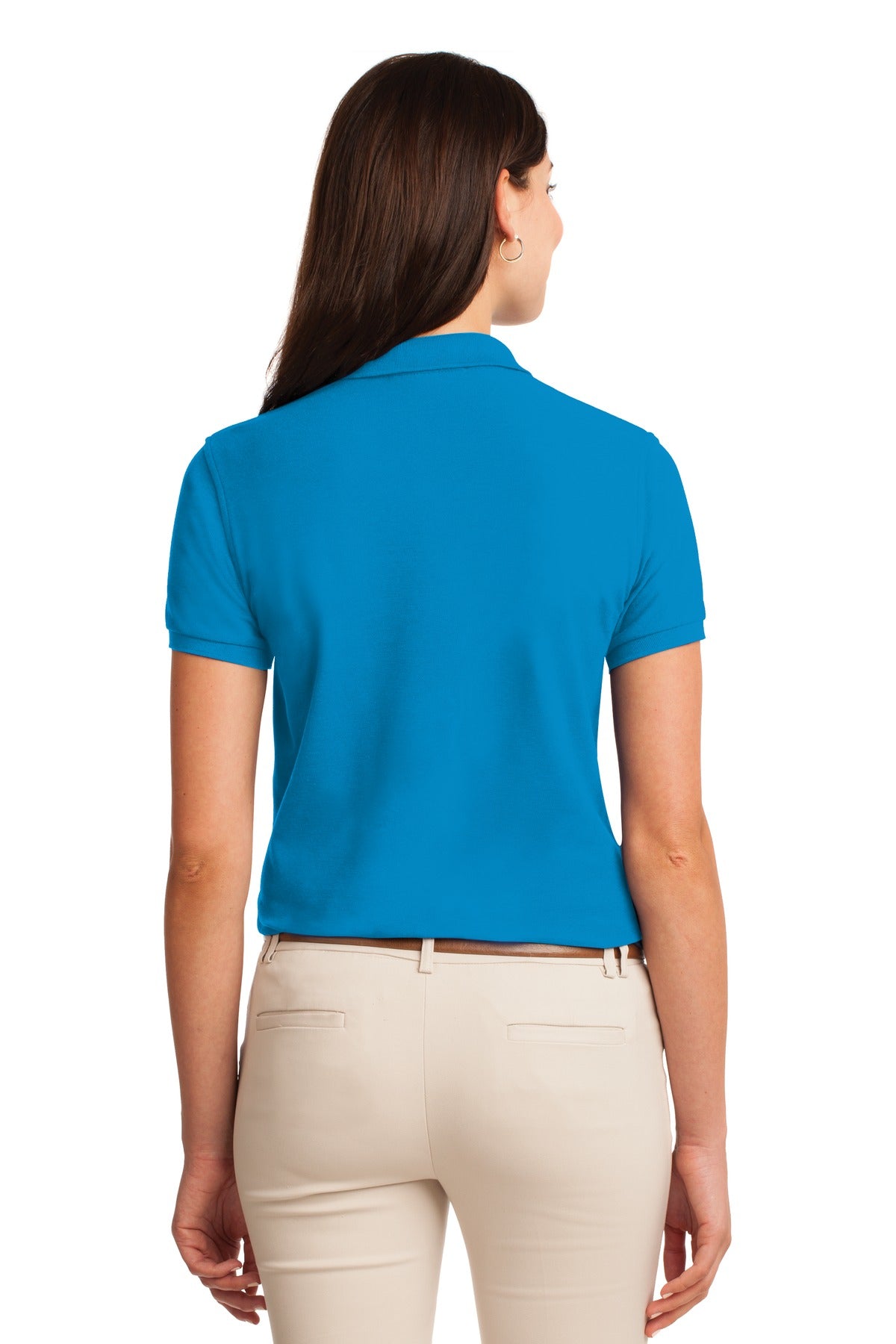 Port Authority Women's Silk Touch Polo.  L500