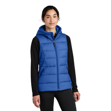 Outdoor Research-LIMITED EDITION Outdoor Research® Women's Coldsnap Hooded Down Vest OR322218-MedTech-2