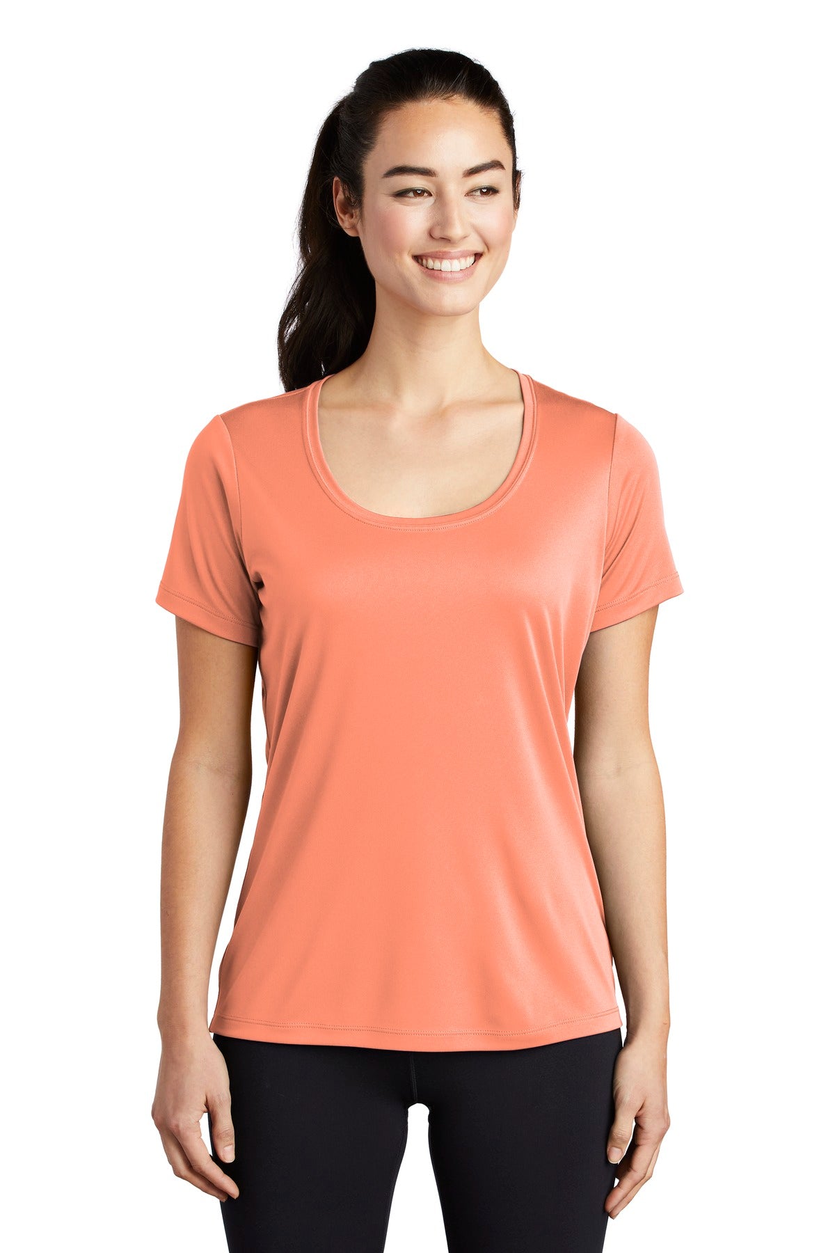 Sport-Tek- Sport-Tek ® Women's Posi-UV® Pro Scoop Neck Tee. LST420-Medtech- 6
