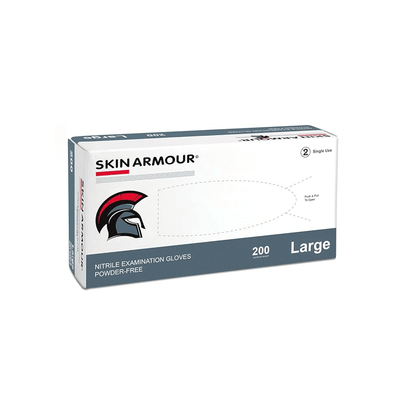 Leonard Lang USA-Leonhard Lang SKIN ARMOUR® Nitrile Exam Gloves, 200/BX-MedTech-3