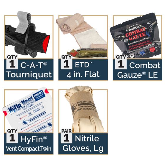 North American Rescue-M-FAK Mini First Aid Kit-MedTech-8