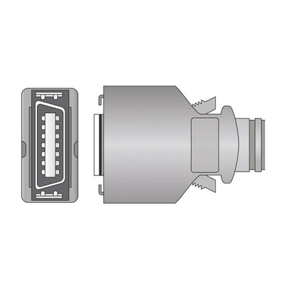 Masimo-Masimo SET® Compatible LNCS® LNC-4 SPO2 Patient Cable, 4'-MedTech-2