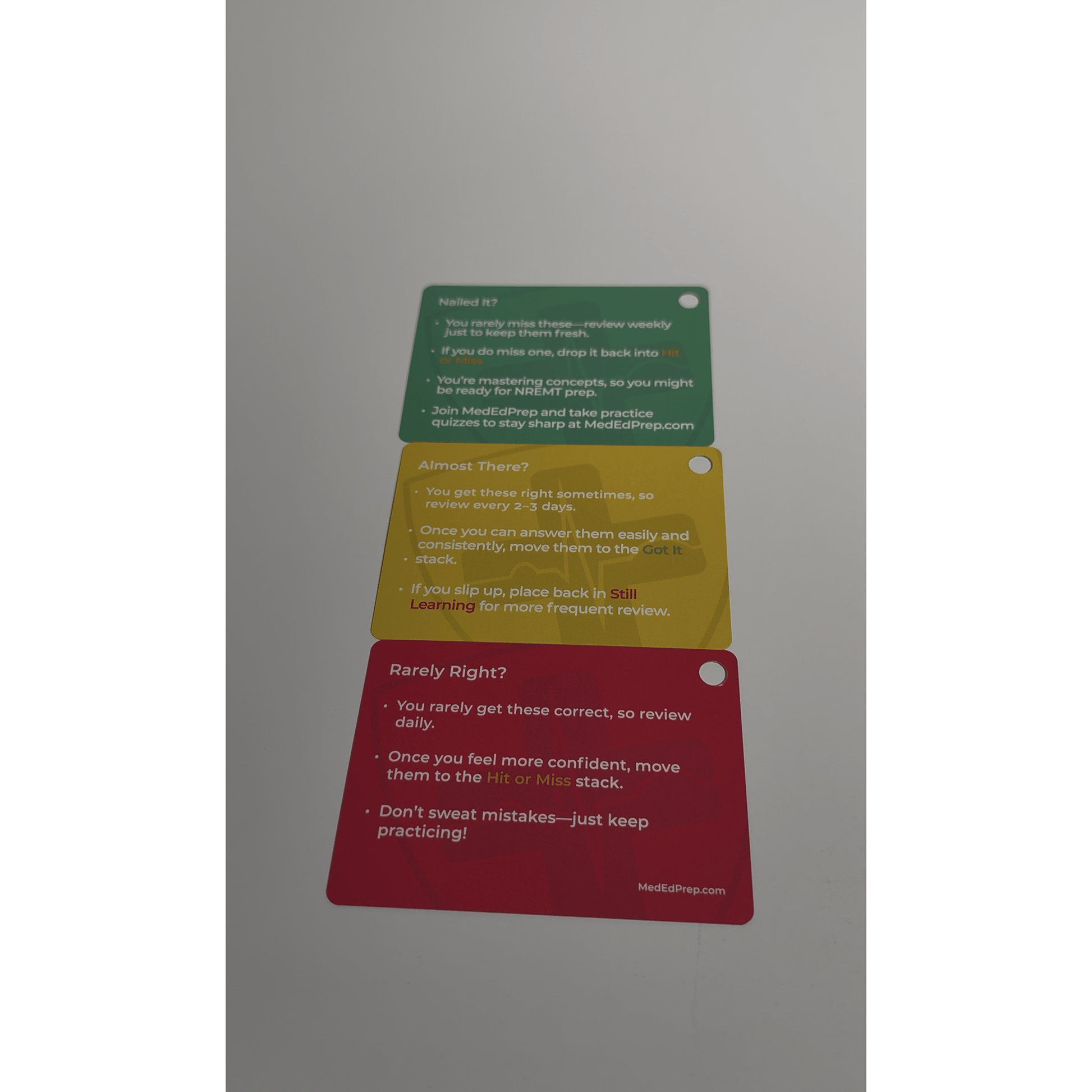 MedEdPrep- MedEdPrep Flash Card Starter Pack-Medtech- 3