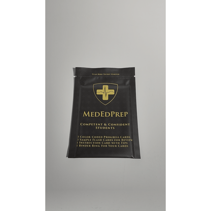 MedEdPrep- MedEdPrep Flash Card Starter Pack-Medtech- 4