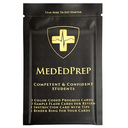 MedEdPrep- MedEdPrep Flash Card Starter Pack-Medtech- 1
