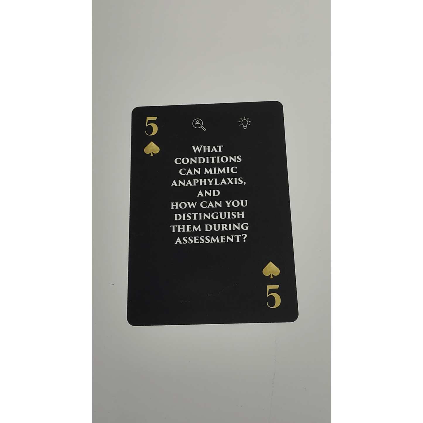 MedEdPrep- MedEdPrep Paramedic Study Playing Cards-Medtech- 3