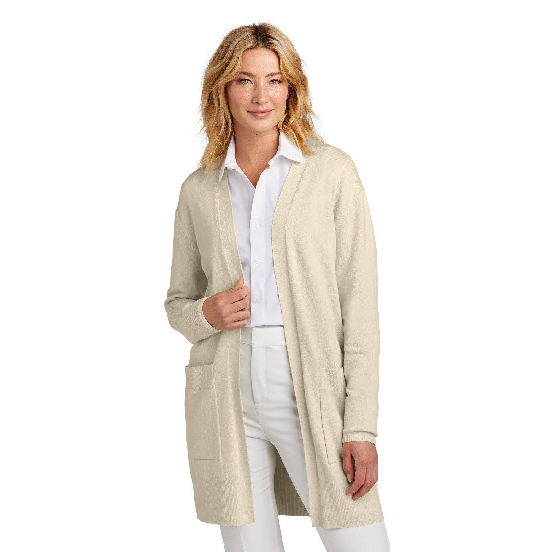 Mercer+Mettle-Mercer+Mettle® Women's Open-Front Cardigan Sweater MM3023-MedTech-1
