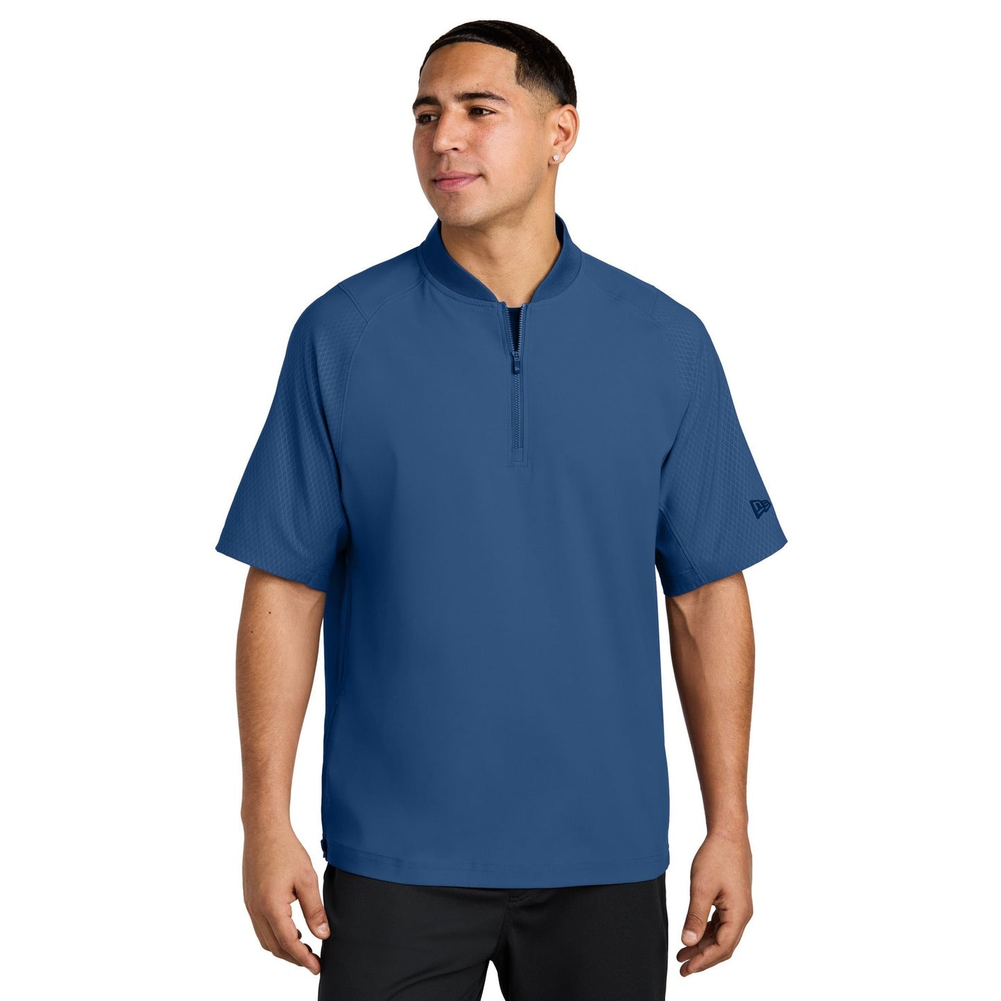 New Era-New Era ® Cage Short Sleeve 1/4-Zip Jacket. NEA600-MedTech-3