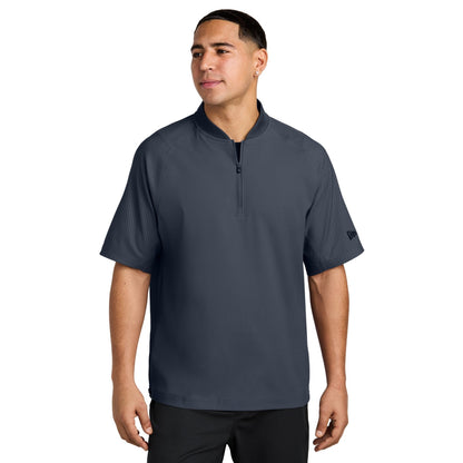 New Era-New Era ® Cage Short Sleeve 1/4-Zip Jacket. NEA600-MedTech-5