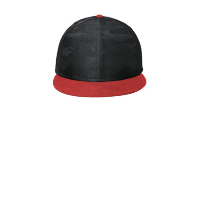 New Era-New Era ® Camo Flat Bill Snapback Cap NE407-MedTech-5