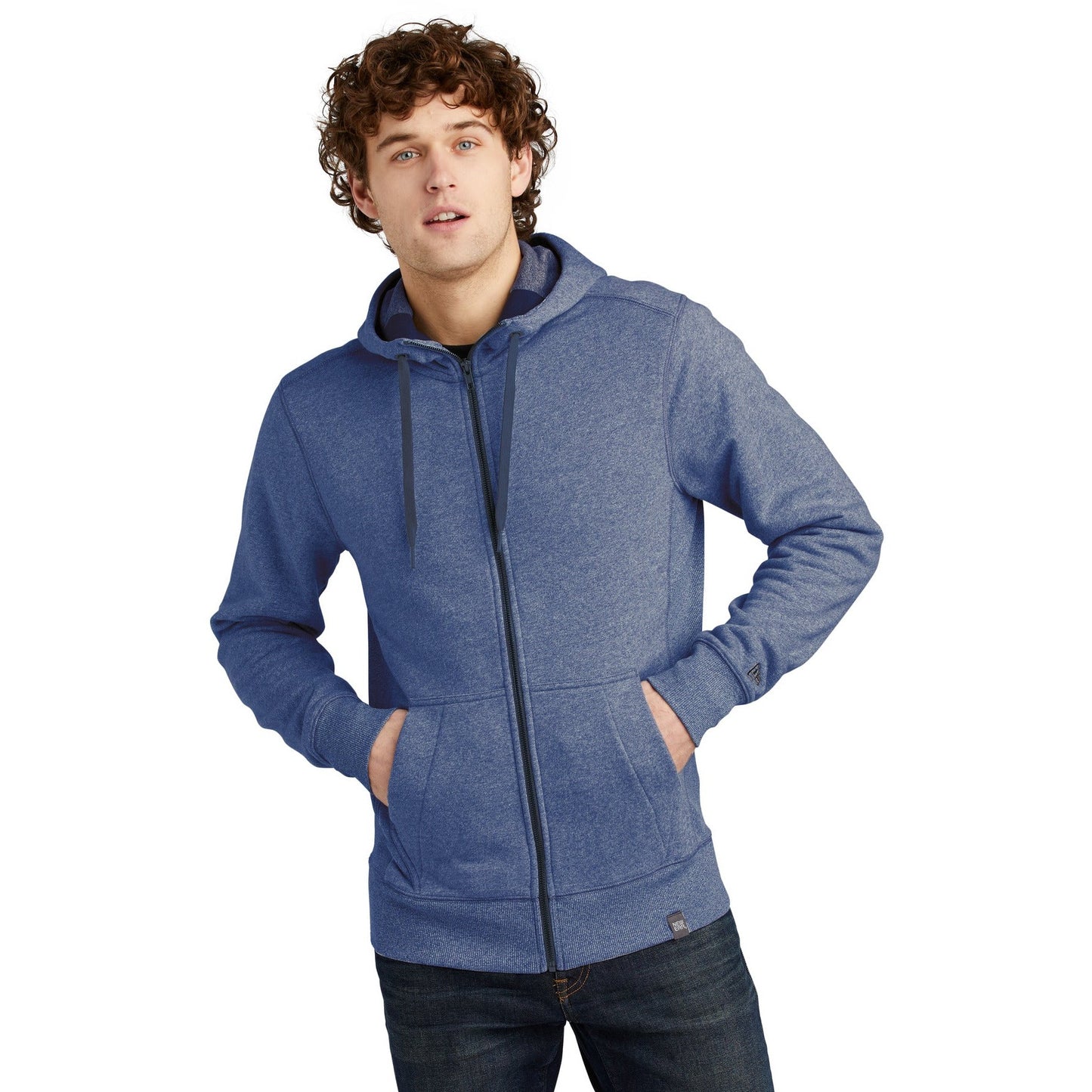 New Era-New Era ® French Terry Full-Zip Hoodie. NEA502-MedTech-3