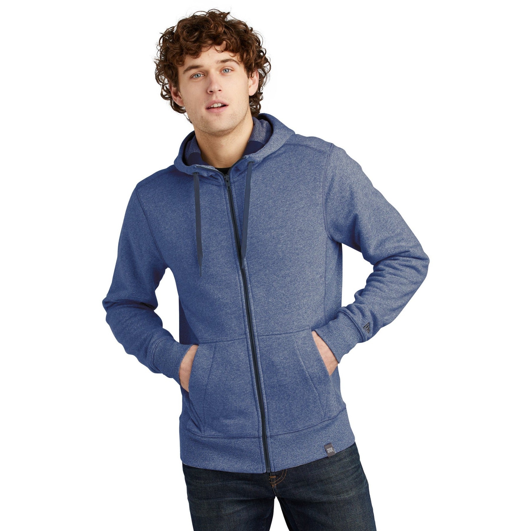 New Era-New Era ® French Terry Full-Zip Hoodie. NEA502-MedTech-3
