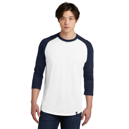 New Era-New Era ® Heritage Blend 3/4-Sleeve Baseball Raglan Tee. NEA104-MedTech-7