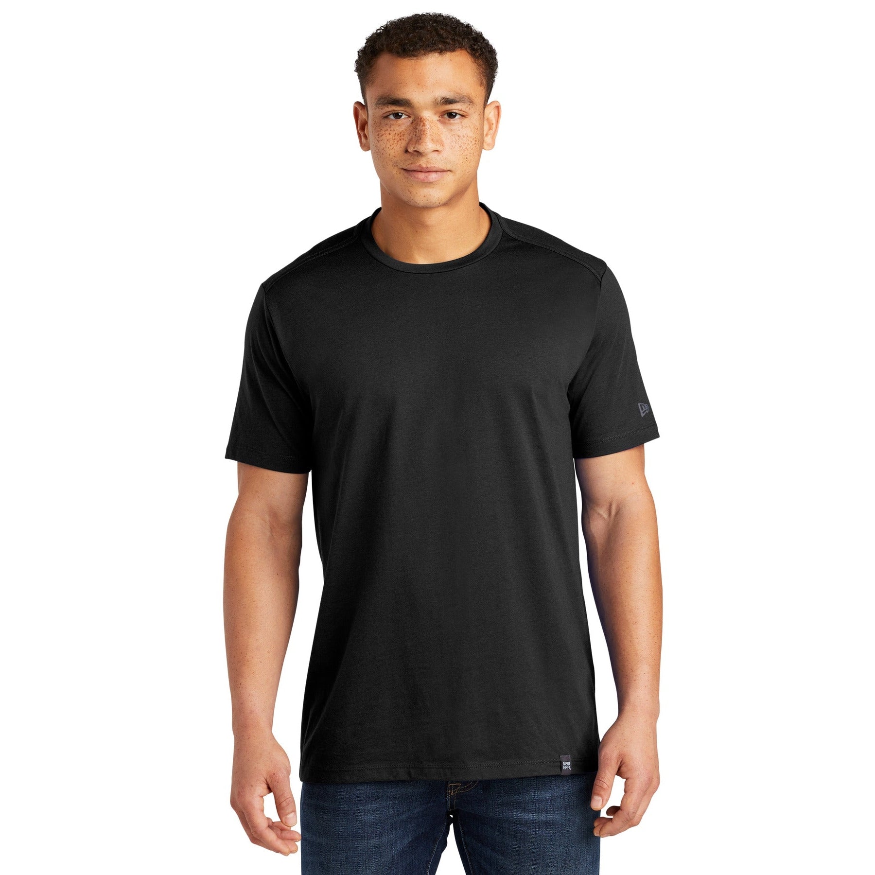 New Era-New Era ® Heritage Blend Crew Tee. NEA100-MedTech-1
