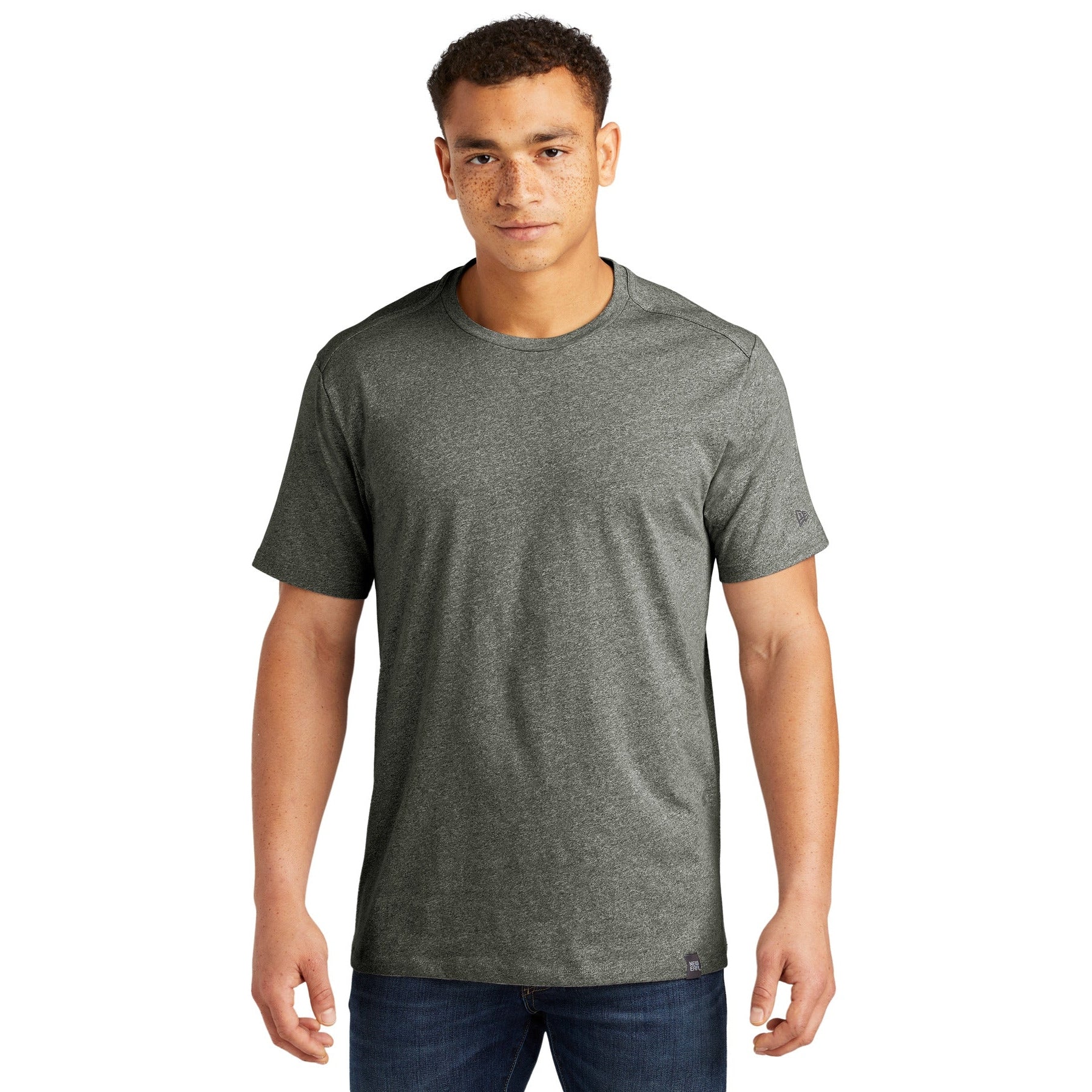 New Era-New Era ® Heritage Blend Crew Tee. NEA100-MedTech-3