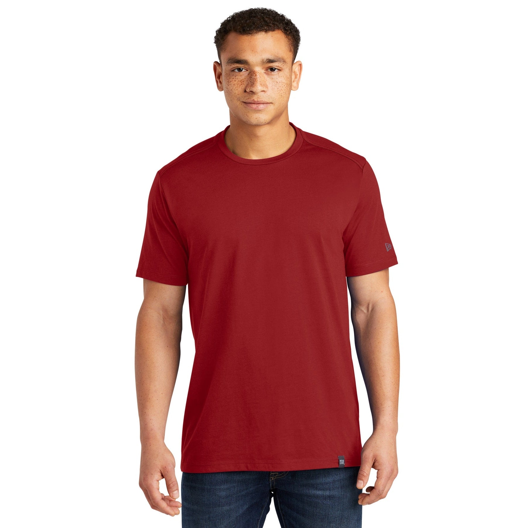 New Era-New Era ® Heritage Blend Crew Tee. NEA100-MedTech-4