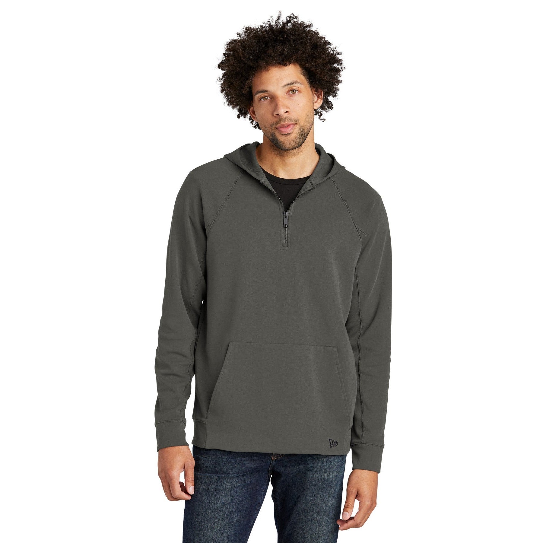 New Era-New Era® STS 1/4-Zip Hoodie NEA541-MedTech-3