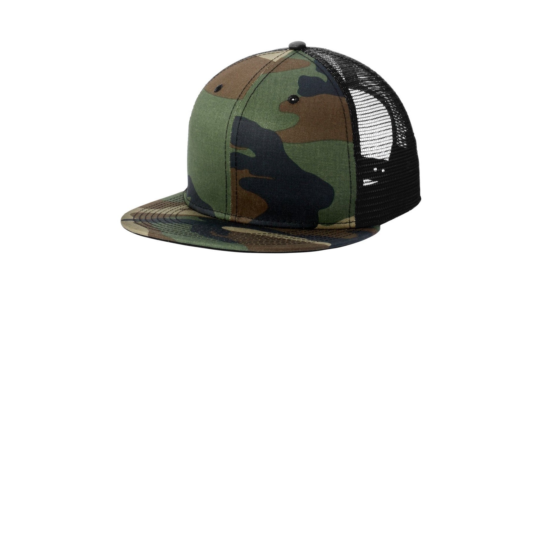 New Era-New Era® Standard Fit Snapback Trucker Cap NE4030-MedTech-2
