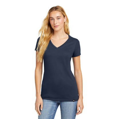 New Era-New Era ® Women's Heritage Blend V-Neck Tee. LNEA101-MedTech-11
