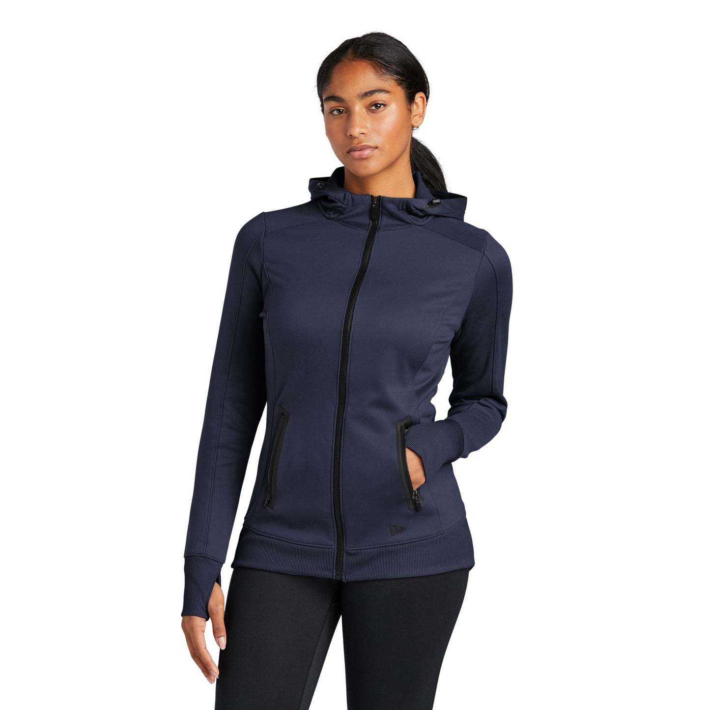 New Era-New Era ® Women's Venue Fleece Full-Zip Hoodie. LNEA522-MedTech-3