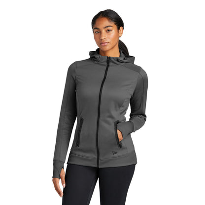 New Era-New Era ® Women's Venue Fleece Full-Zip Hoodie. LNEA522-MedTech-2
