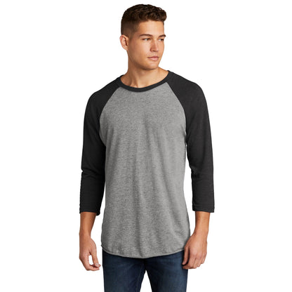 Next Level Apparel-Next Level Apparel® Unisex Tri-Blend 3/4-Sleeve Raglan Tee. NL6051-MedTech-5