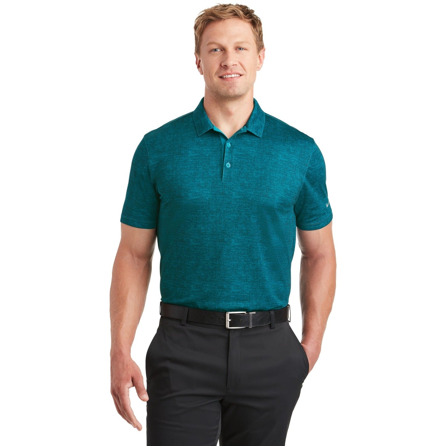 Nike-Nike Dri-FIT Crosshatch Polo. 838965-MedTech-2
