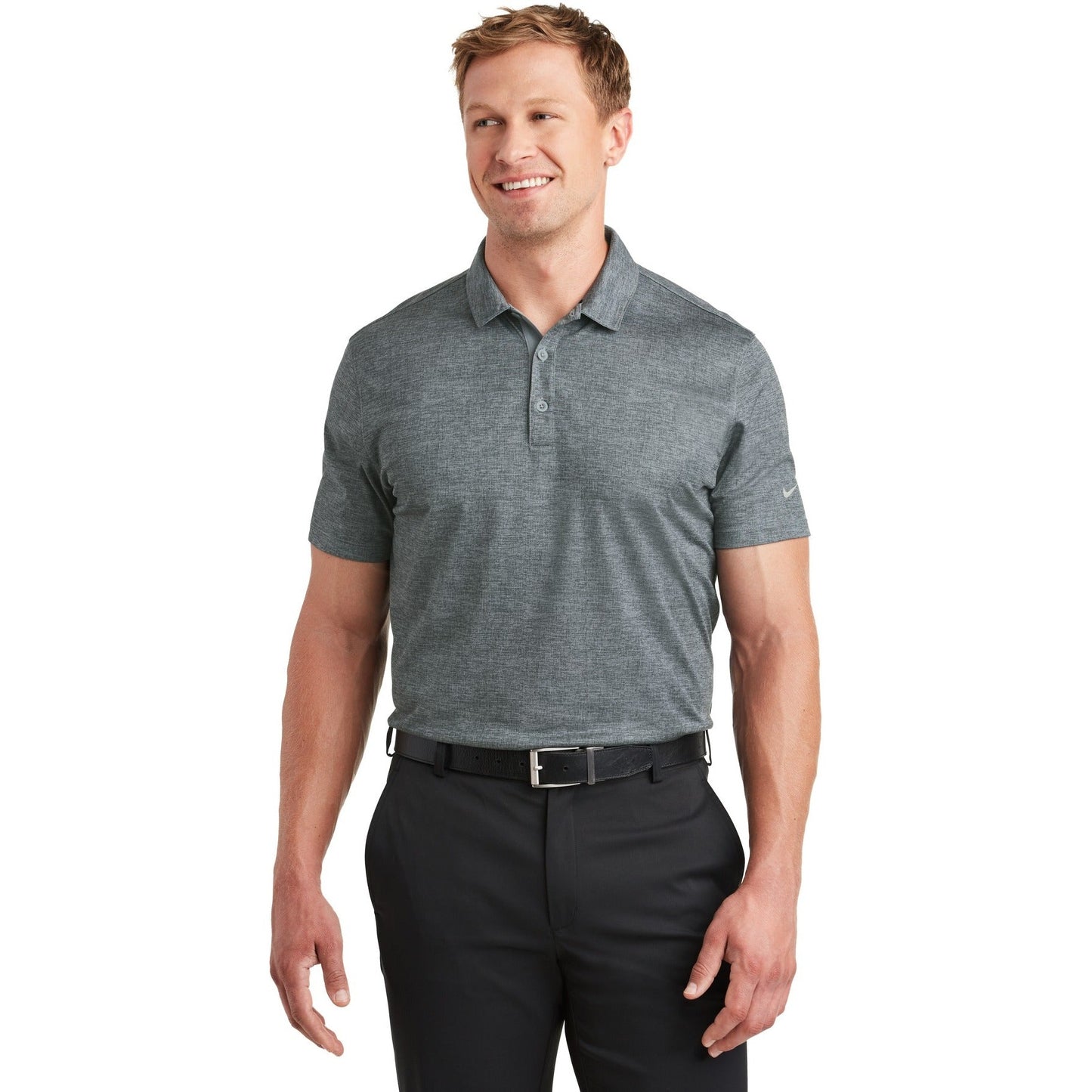 Nike-Nike Dri-FIT Crosshatch Polo. 838965-MedTech-3