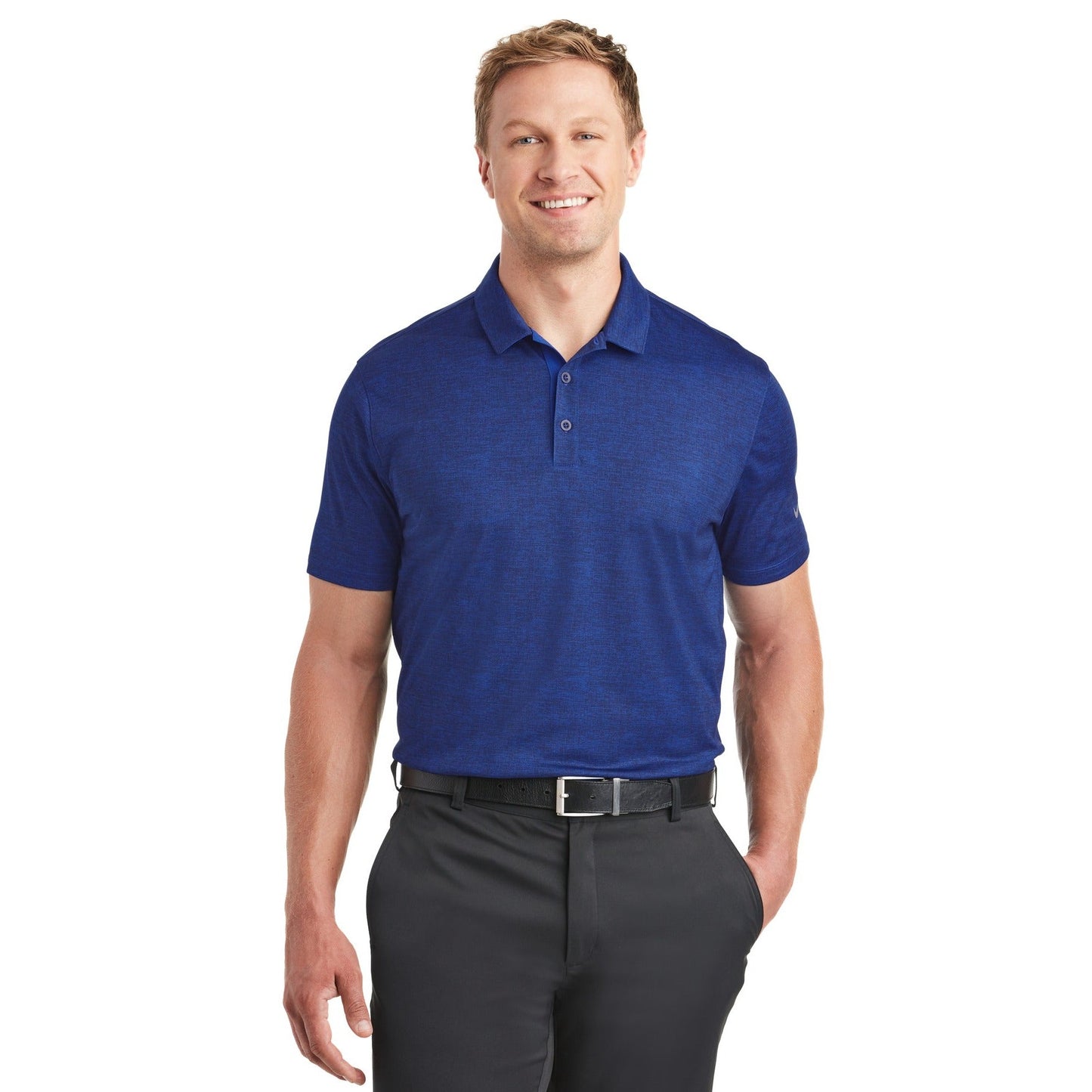 Nike-Nike Dri-FIT Crosshatch Polo. 838965-MedTech-4
