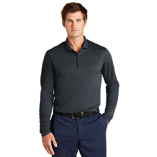 Nike-Nike Dri-FIT Micro Pique 2.0 Long Sleeve Polo NKDC2104-MedTech-1