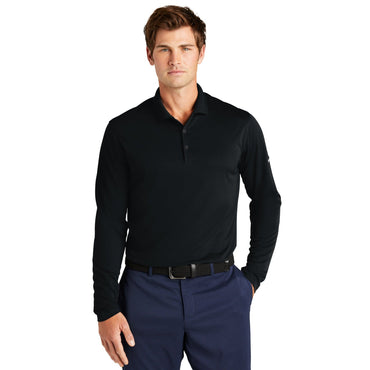 Nike-Nike Dri-FIT Micro Pique 2.0 Long Sleeve Polo NKDC2104-MedTech-2