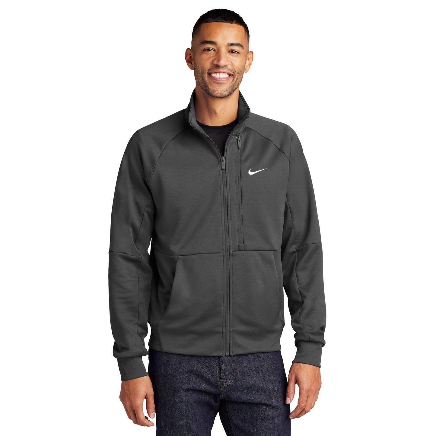 Nike-Nike Full-Zip Chest Swoosh Jacket NKFD9891-MedTech-1