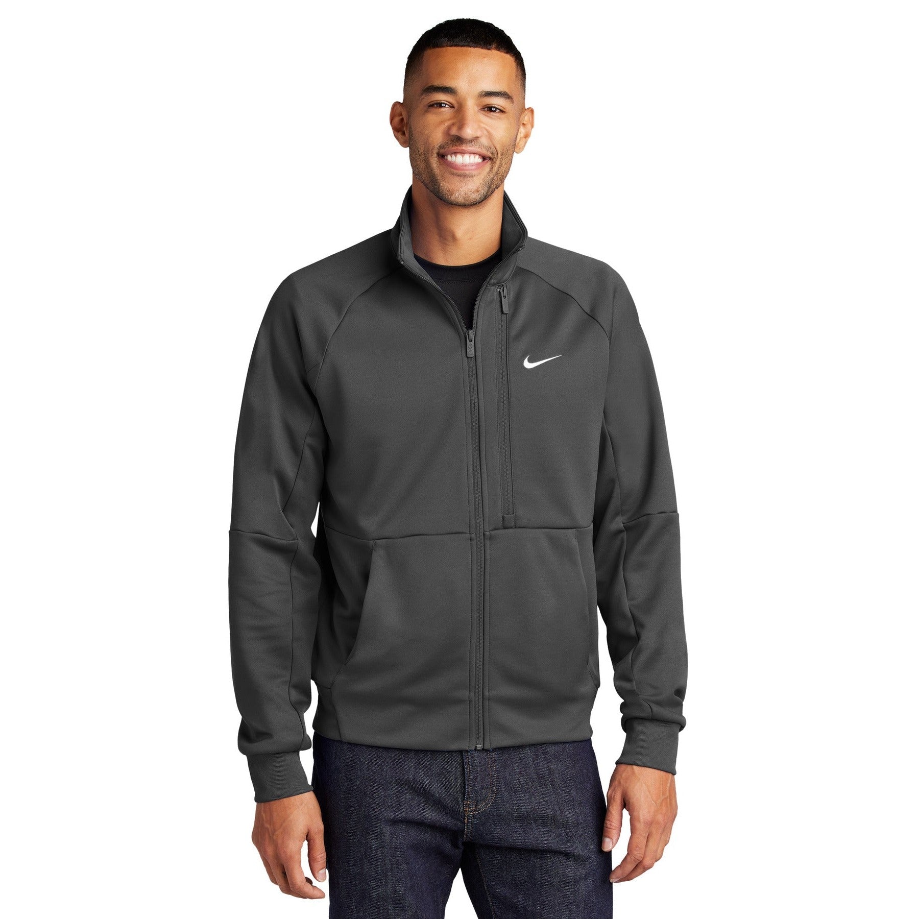 Nike-Nike Full-Zip Chest Swoosh Jacket NKFD9891-MedTech-1